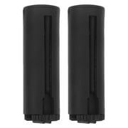 Alipis 2pcs ABS Retractable Belt Ends -Safety Belt End Retractable Barrier Strap Ends Railing Retractable Strap Ends for Safety Barriers, Railing Straps, and Construction Belts